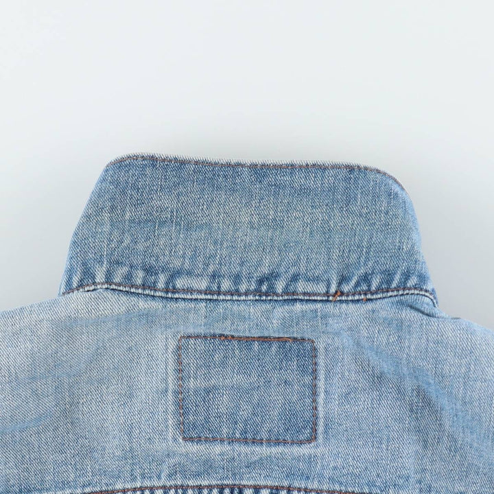 Levi's denim jacket, denim jacket, men's size M cotton blue type Vintage Second Hand