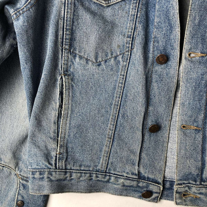 1990'S Calvin Klein denim jacket, men's size L equivalent, vintage. cotton blue type Vintage Second Hand