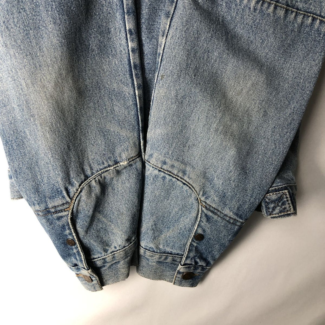 1990'S Calvin Klein denim jacket, men's size L equivalent, vintage. cotton blue type Vintage Second Hand