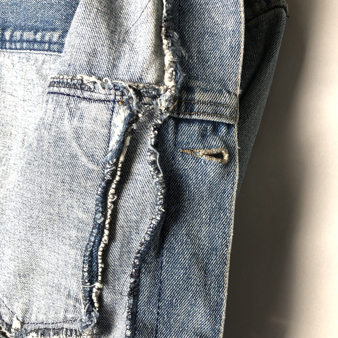 1990'S Calvin Klein denim jacket, men's size L equivalent, vintage. cotton blue type Vintage Second Hand