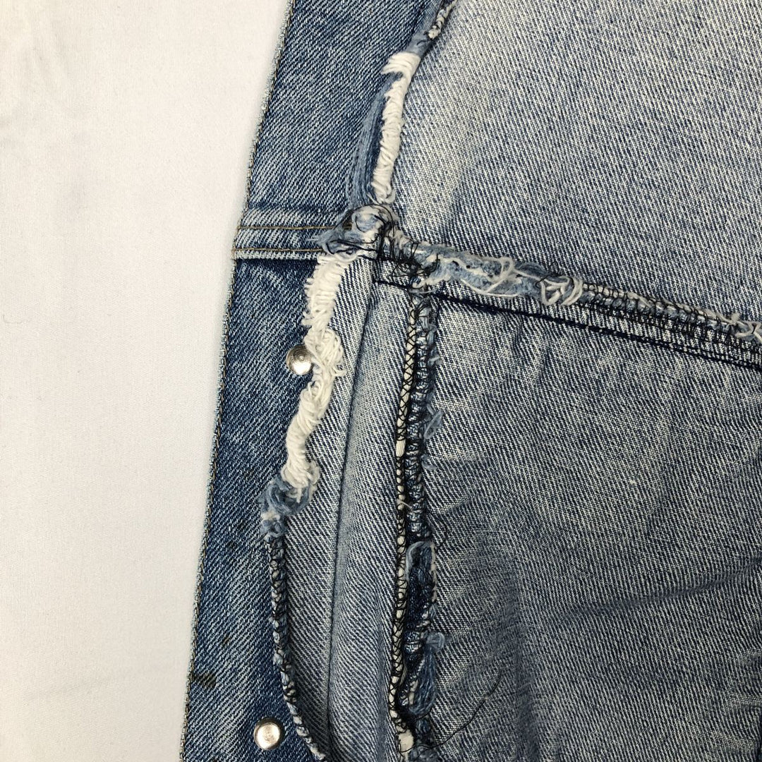 1990'S Calvin Klein denim jacket, men's size L equivalent, vintage. cotton blue type Vintage Second Hand