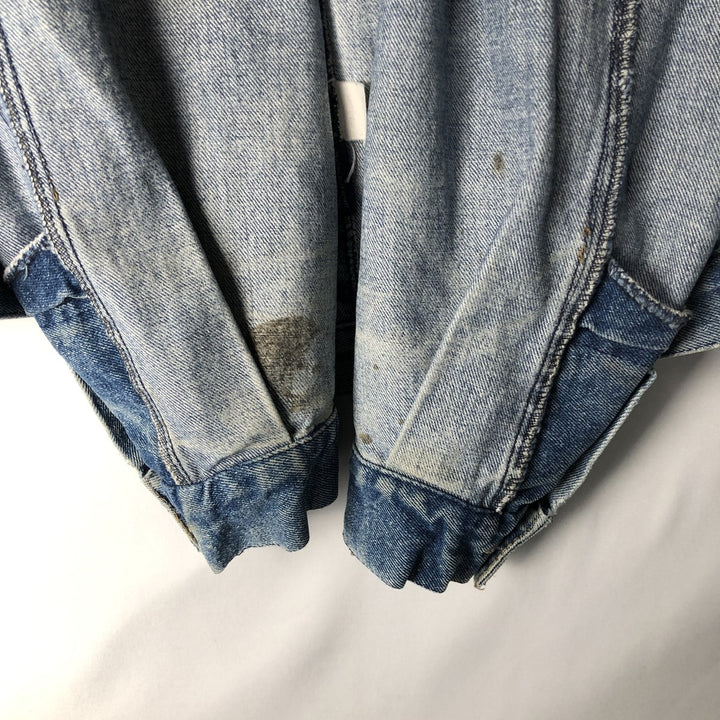 1990'S Calvin Klein denim jacket, men's size L equivalent, vintage. cotton blue type Vintage Second Hand