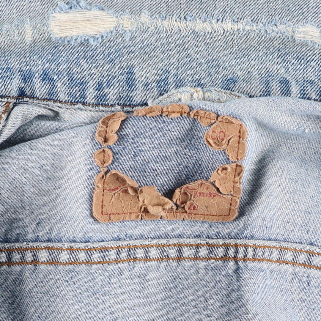Vintage Levi's denim jacket, size M, men's size M unclear blue type Vintage Second Hand