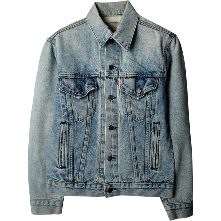~90'S Levi's denim jacket, denim jacket, made in the USA, men's size S, vintage cotton blue type Vintage Second Hand