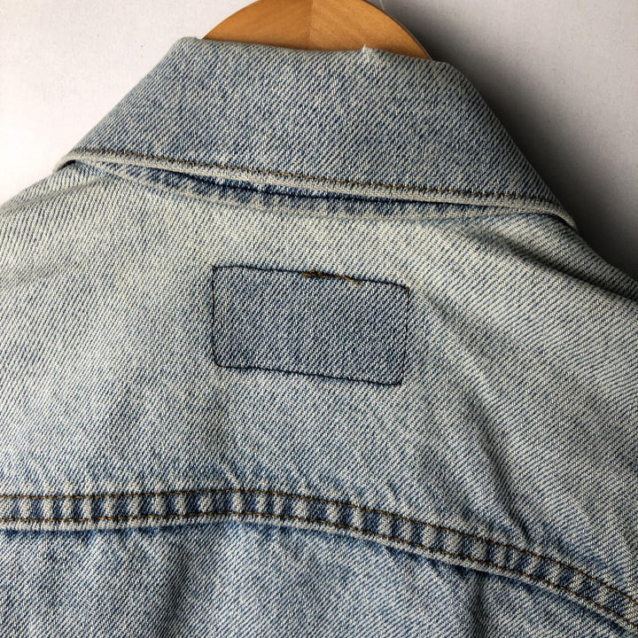 ~90'S Levi's denim jacket, denim jacket, made in the USA, men's size S, vintage cotton blue type Vintage Second Hand