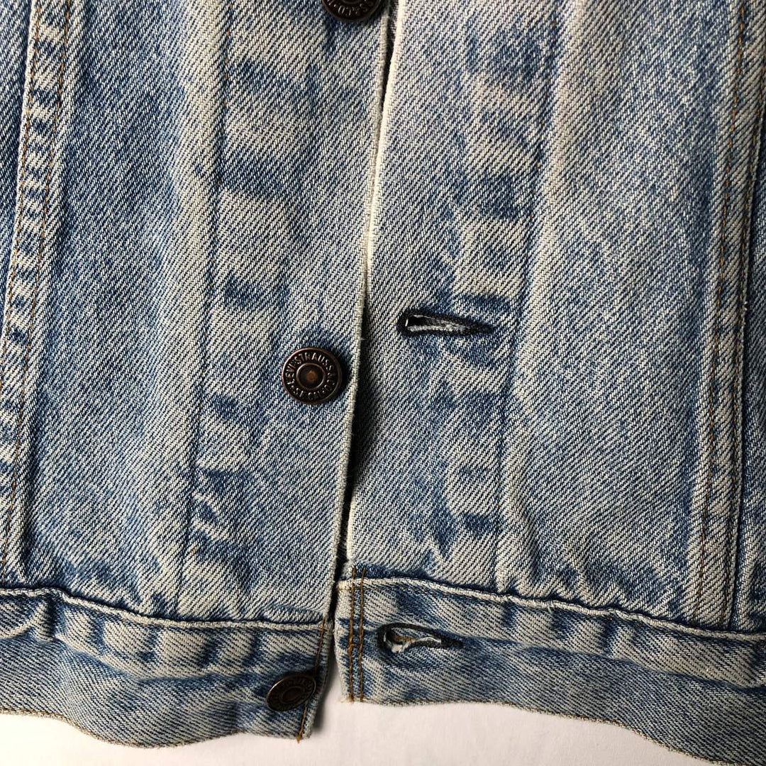 ~90'S Levi's denim jacket, denim jacket, made in the USA, men's size S, vintage cotton blue type Vintage Second Hand