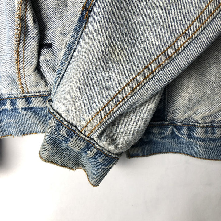 ~90'S Levi's denim jacket, denim jacket, made in the USA, men's size S, vintage cotton blue type Vintage Second Hand