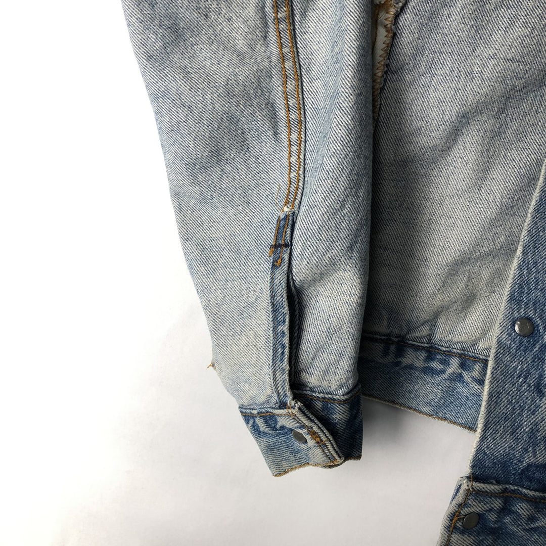 ~90'S Levi's denim jacket, denim jacket, made in the USA, men's size S, vintage cotton blue type Vintage Second Hand
