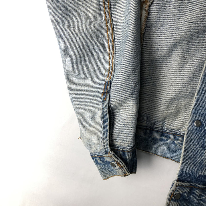 ~90'S Levi's denim jacket, denim jacket, made in the USA, men's size S, vintage cotton blue type Vintage Second Hand
