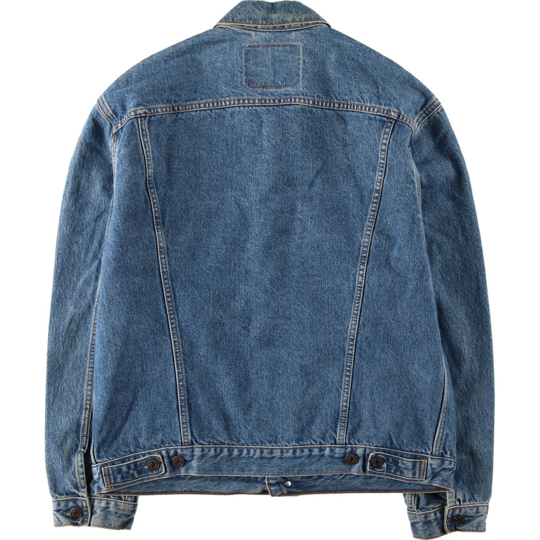 90'S Levi's 70503-02 denim jacket, denim jacket, men's size L, vintage cotton blue type Vintage Second Hand