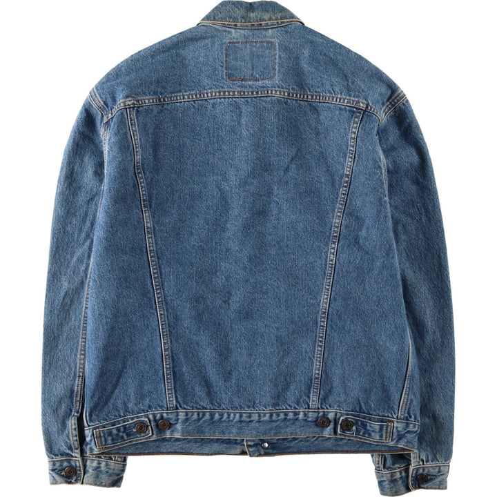90'S Levi's 70503-02 denim jacket, denim jacket, men's size L, vintage cotton blue type Vintage Second Hand