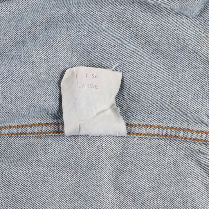 90'S Levi's 70503-02 denim jacket, denim jacket, men's size L, vintage cotton blue type Vintage Second Hand