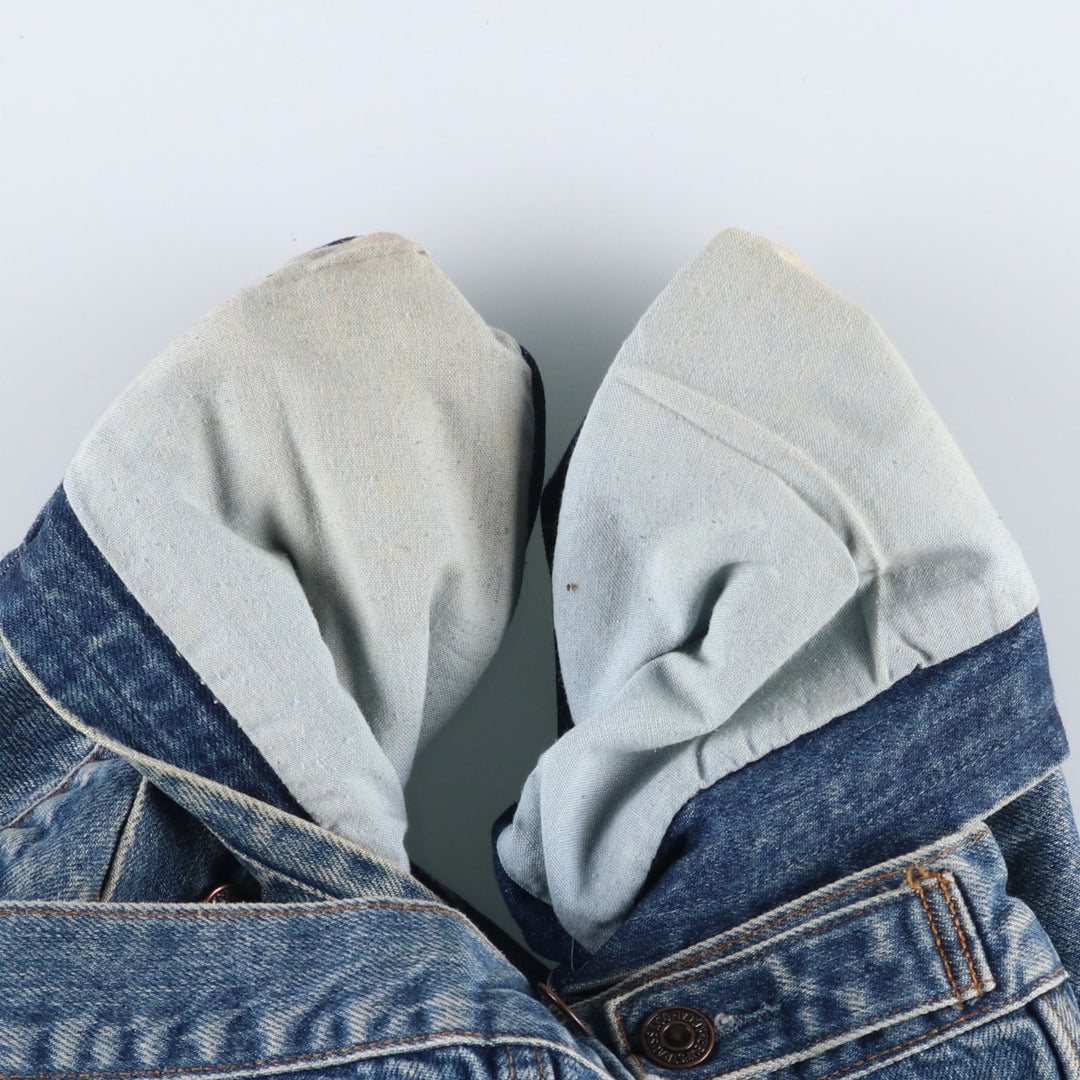 90'S Levi's 70503-02 denim jacket, denim jacket, men's size L, vintage cotton blue type Vintage Second Hand