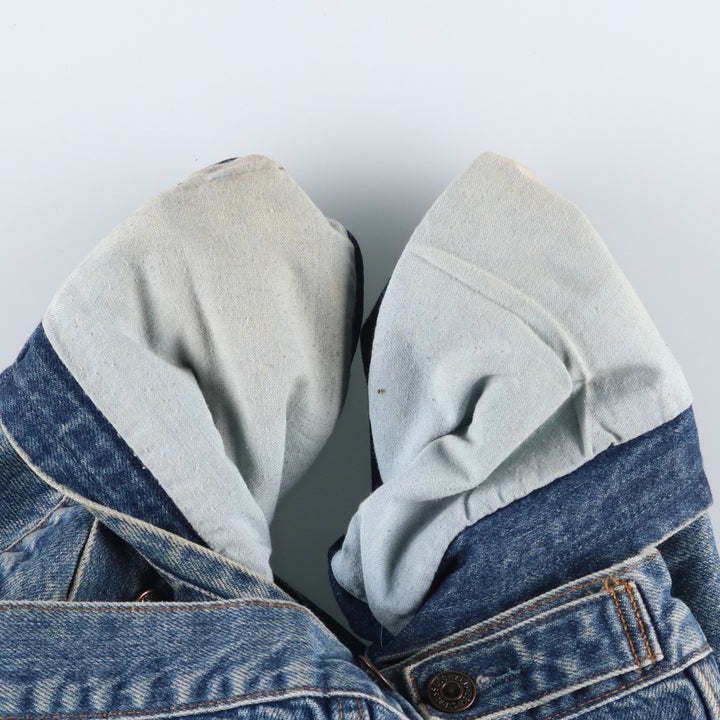 90'S Levi's 70503-02 denim jacket, denim jacket, men's size L, vintage cotton blue type Vintage Second Hand