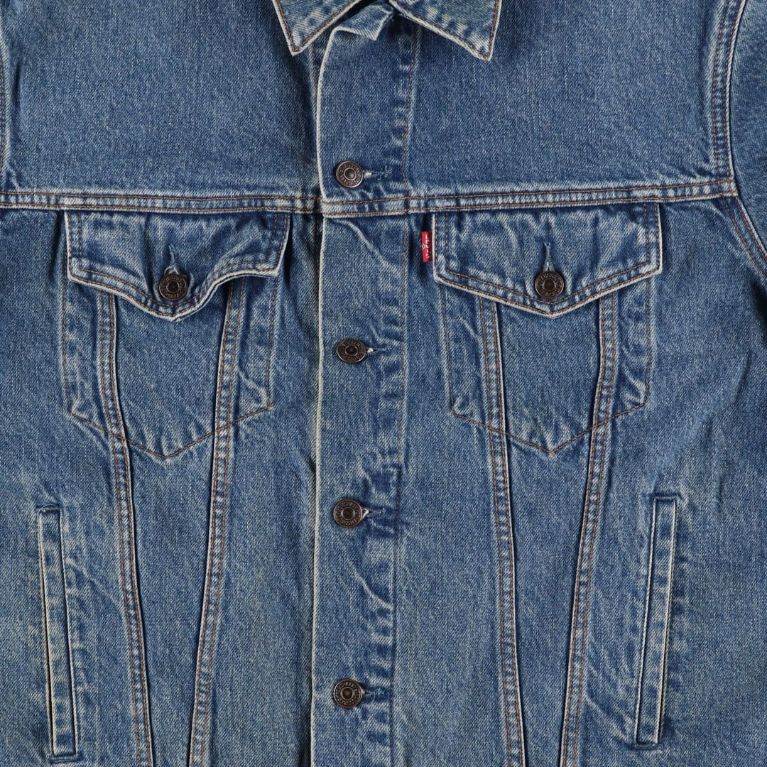 90'S Levi's 70503-02 denim jacket, denim jacket, men's size L, vintage cotton blue type Vintage Second Hand
