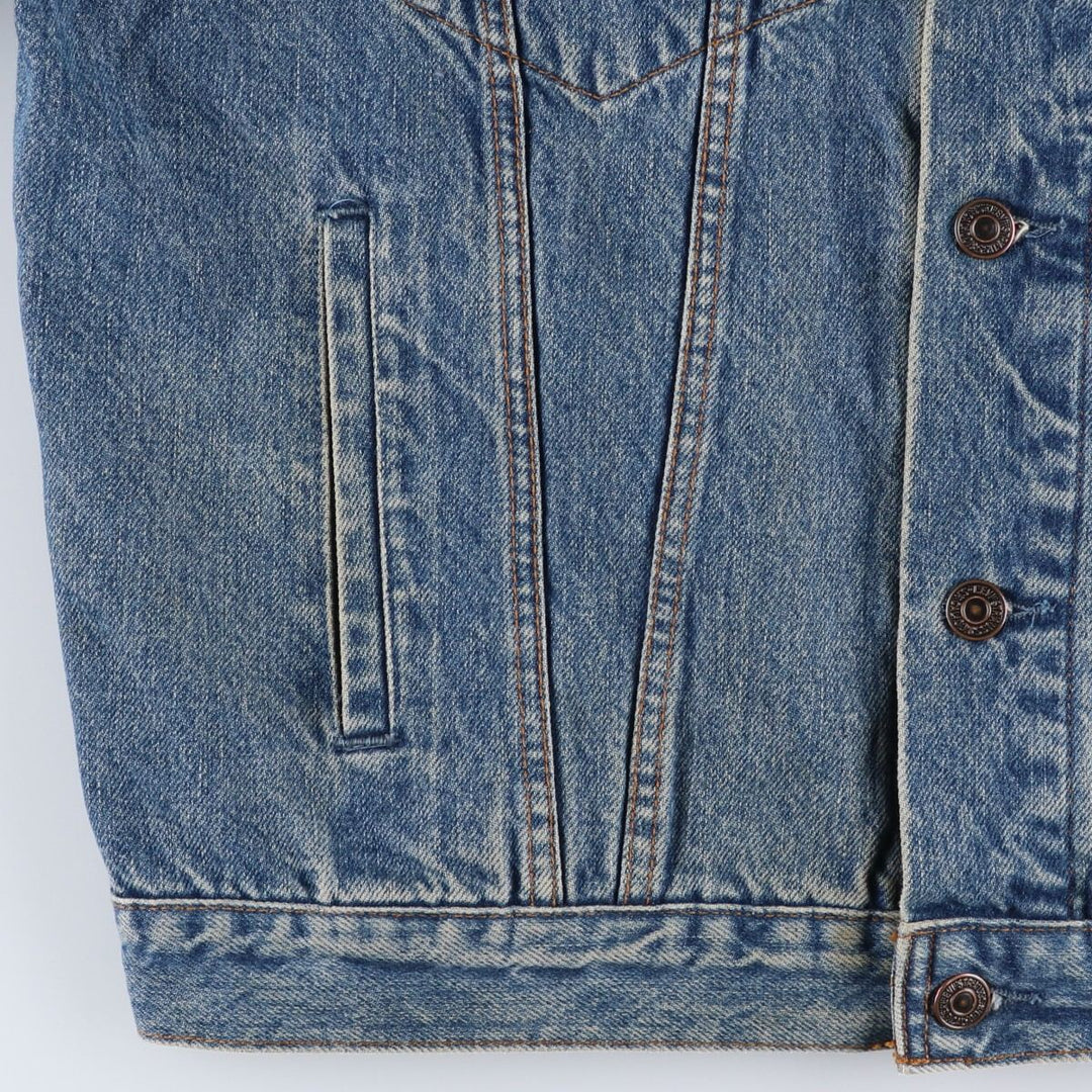 90'S Levi's 70503-02 denim jacket, denim jacket, men's size L, vintage cotton blue type Vintage Second Hand