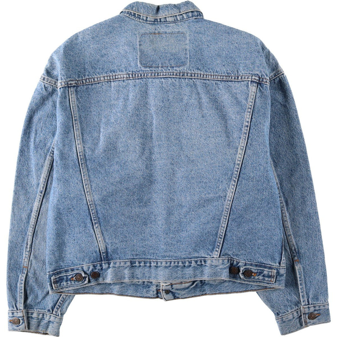 Levi's 70598-4891 Large Patch Denim Jacket (Men's Size L) unclear blue type Vintage Second Hand