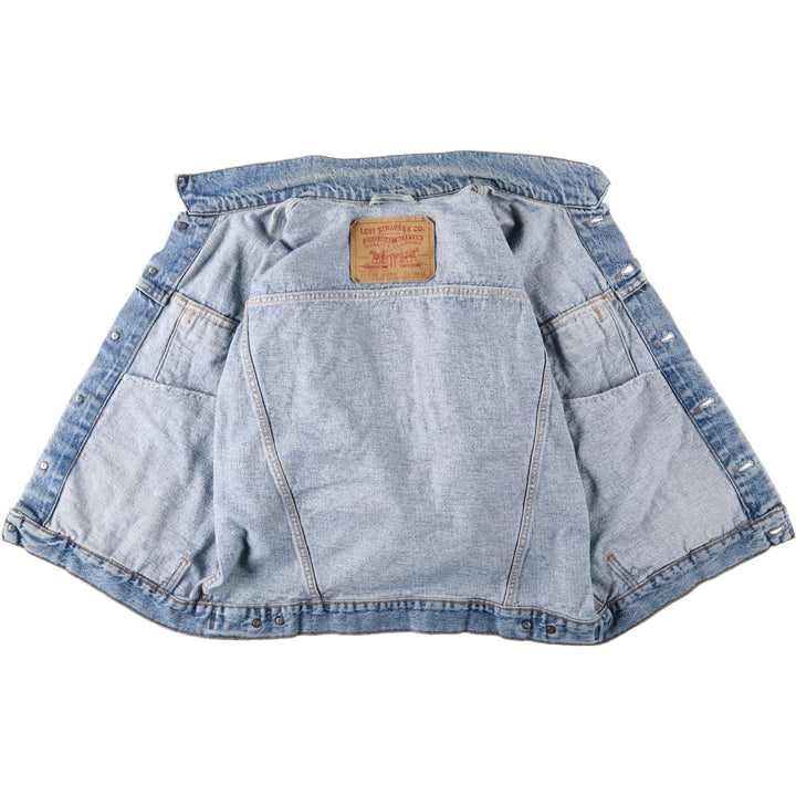 Levi's 70598-4891 Large Patch Denim Jacket (Men's Size L) unclear blue type Vintage Second Hand