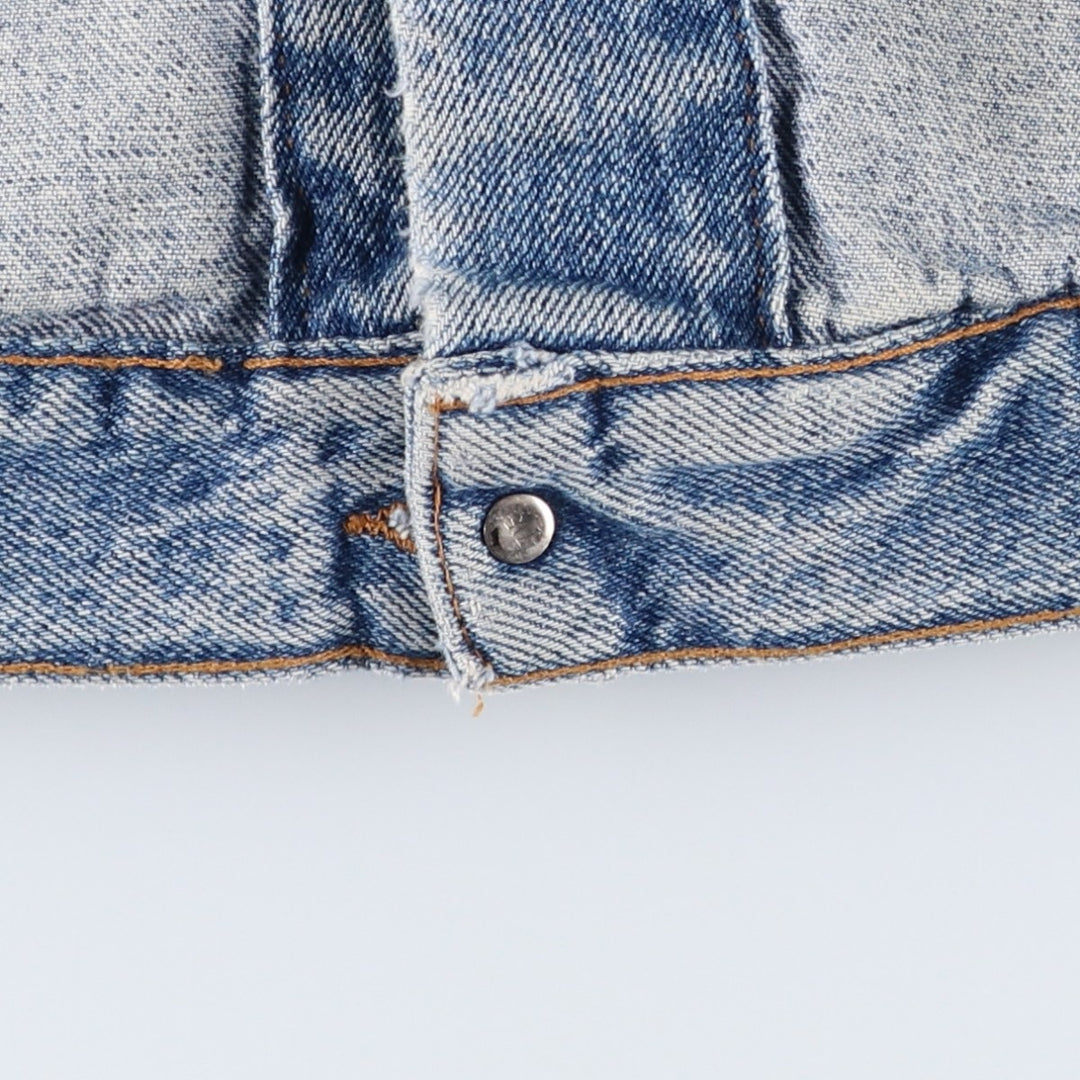 Levi's 70598-4891 Large Patch Denim Jacket (Men's Size L) unclear blue type Vintage Second Hand