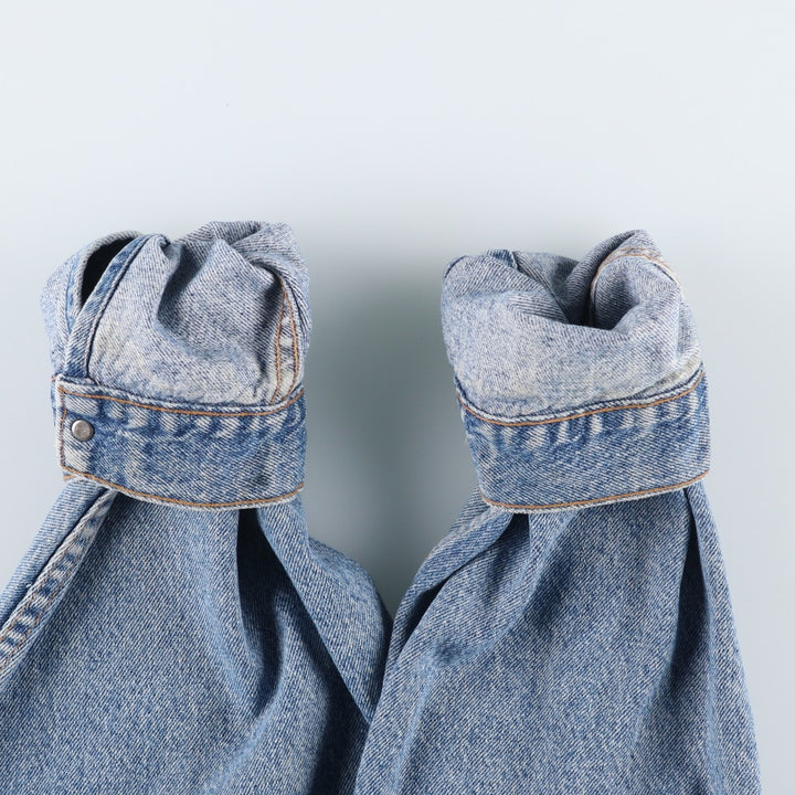Levi's 70598-4891 Large Patch Denim Jacket (Men's Size L) unclear blue type Vintage Second Hand
