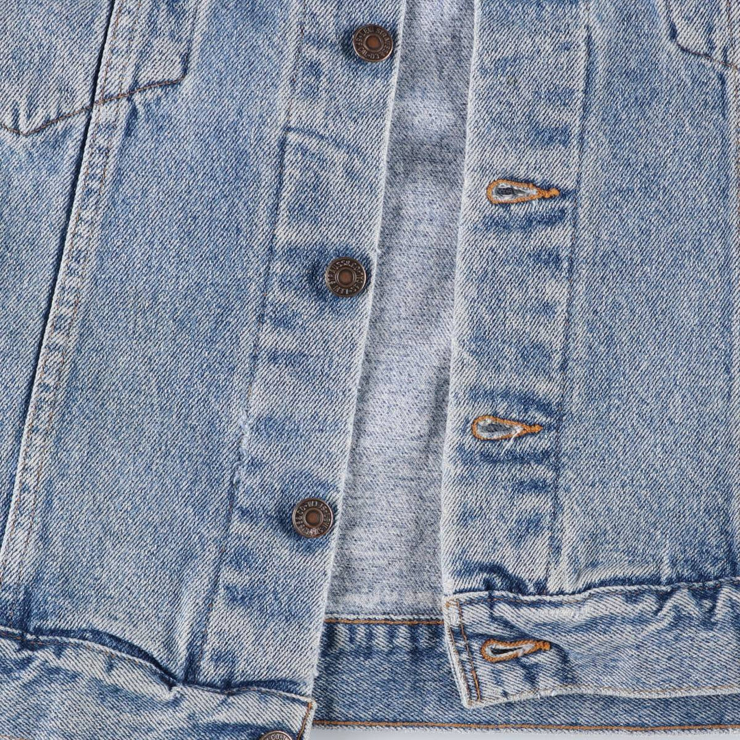Levi's 70598-4891 Large Patch Denim Jacket (Men's Size L) unclear blue type Vintage Second Hand