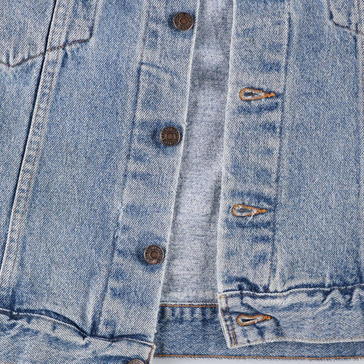Levi's 70598-4891 Large Patch Denim Jacket (Men's Size L) unclear blue type Vintage Second Hand