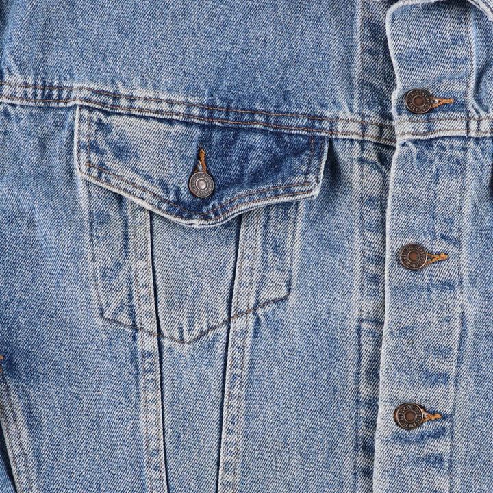 Levi's 70598-4891 Large Patch Denim Jacket (Men's Size L) unclear blue type Vintage Second Hand