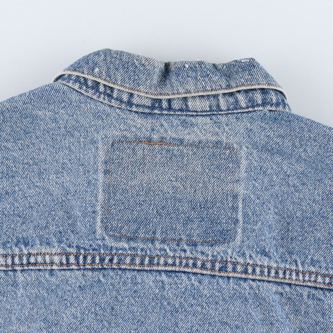 Levi's 70598-4891 Large Patch Denim Jacket (Men's Size L) unclear blue type Vintage Second Hand