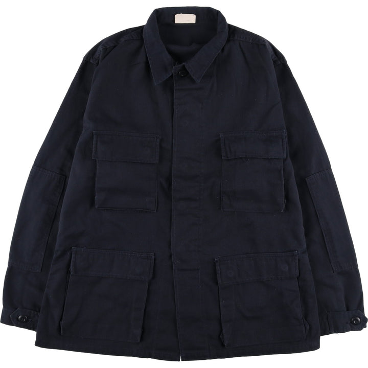 Civilian-made PROPPER BDU military jacket, men's size M equivalent. cotton black type Vintage Second Hand