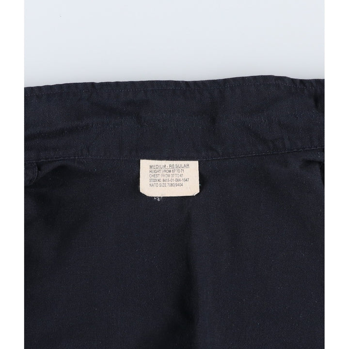 Civilian-made PROPPER BDU military jacket, men's size M equivalent. cotton black type Vintage Second Hand