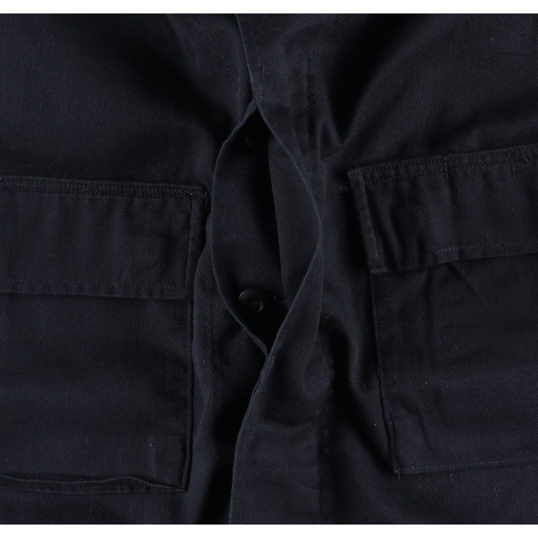 Civilian-made PROPPER BDU military jacket, men's size M equivalent. cotton black type Vintage Second Hand
