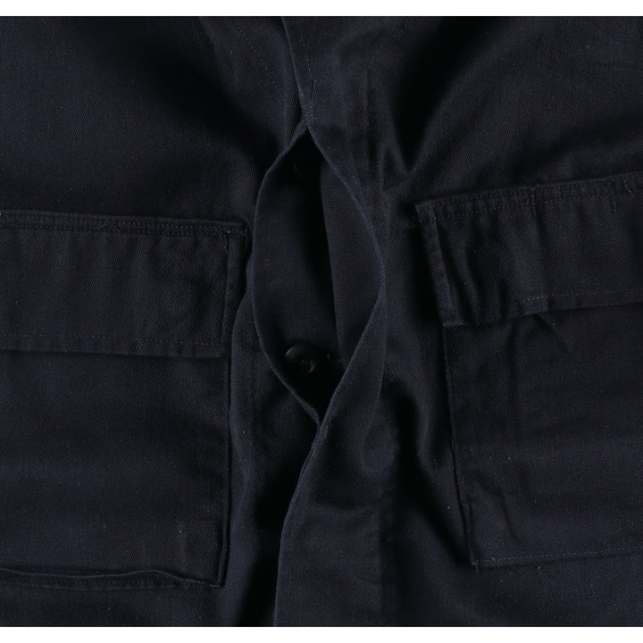 Civilian-made PROPPER BDU military jacket, men's size M equivalent. cotton black type Vintage Second Hand