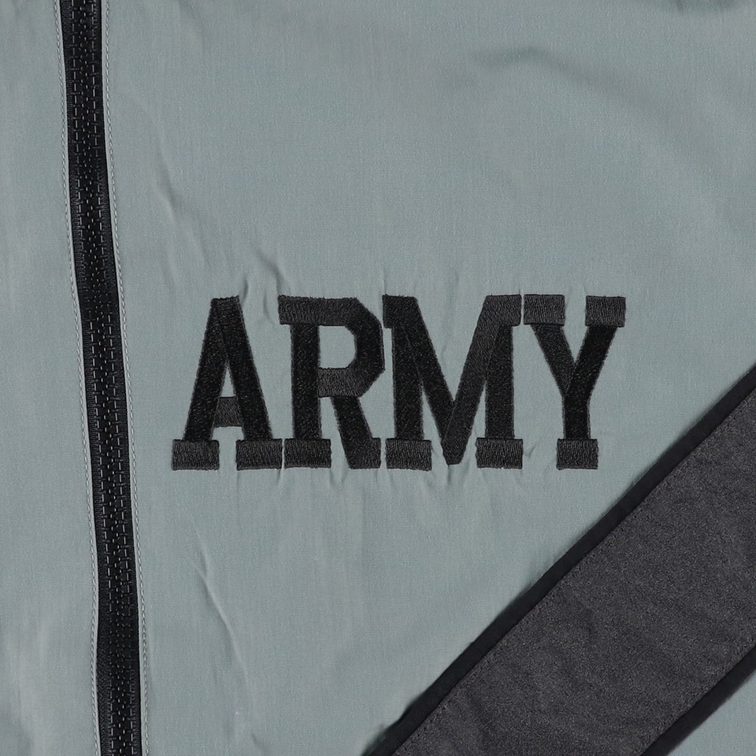 90'S USARMY SKILCRAFT IPFU Training Jacket Nylon Jacket Made in USA MEDIUM Nylon gray type Vintage Second Hand
