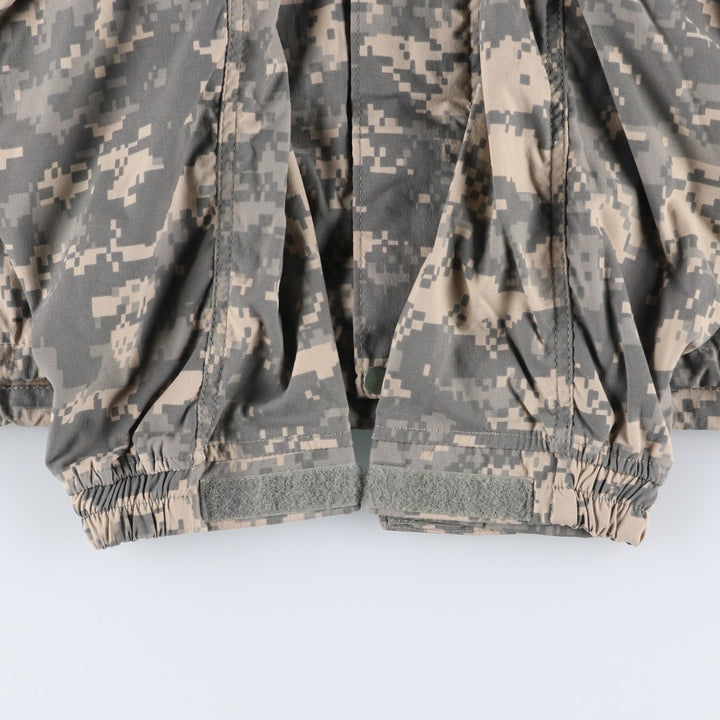 Camouflage ACU Digital Camo Military Softshell Jacket (MR - equivalent to Men's M) Nylon Beige type Vintage Second Hand