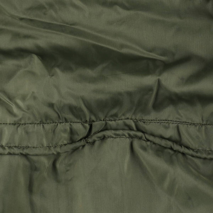 Bargain Price (with minor imperfections): 1990'S US Military Issue Woodland Camo ECWCS 1st Generation Mid-Production Military Gore-Tex Parka, Made in USA, Small-Short Nylon Khaki type Vintage Second Hand