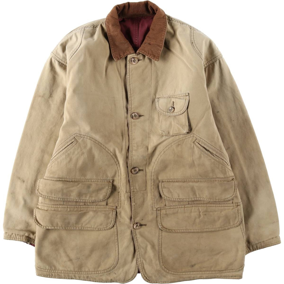 90'S GAP Old Gap Reversible Duck Hunting Jacket Men's S Vintage cotton Beige type Vintage Second Hand