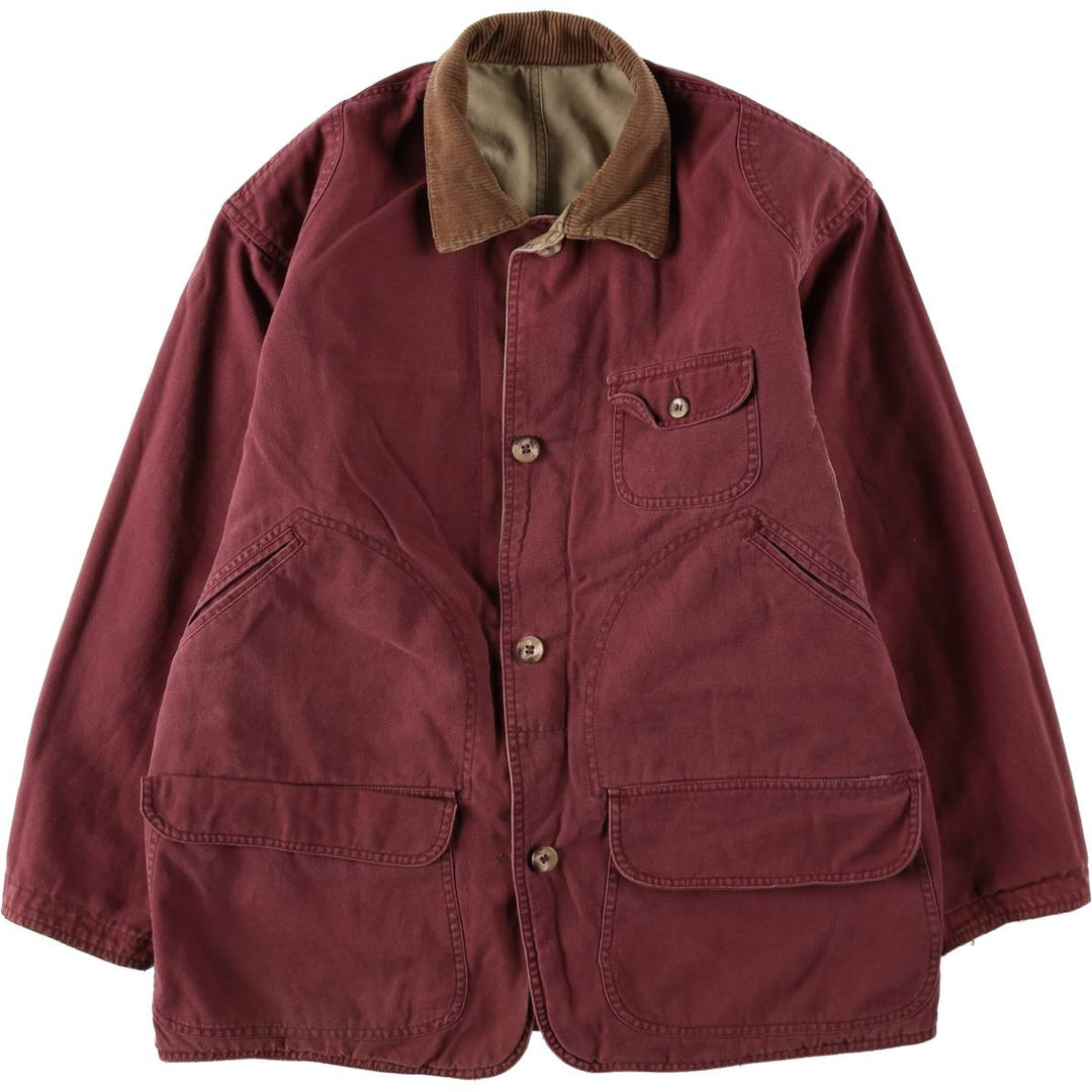 90'S GAP Old Gap Reversible Duck Hunting Jacket Men's S Vintage cotton Beige type Vintage Second Hand