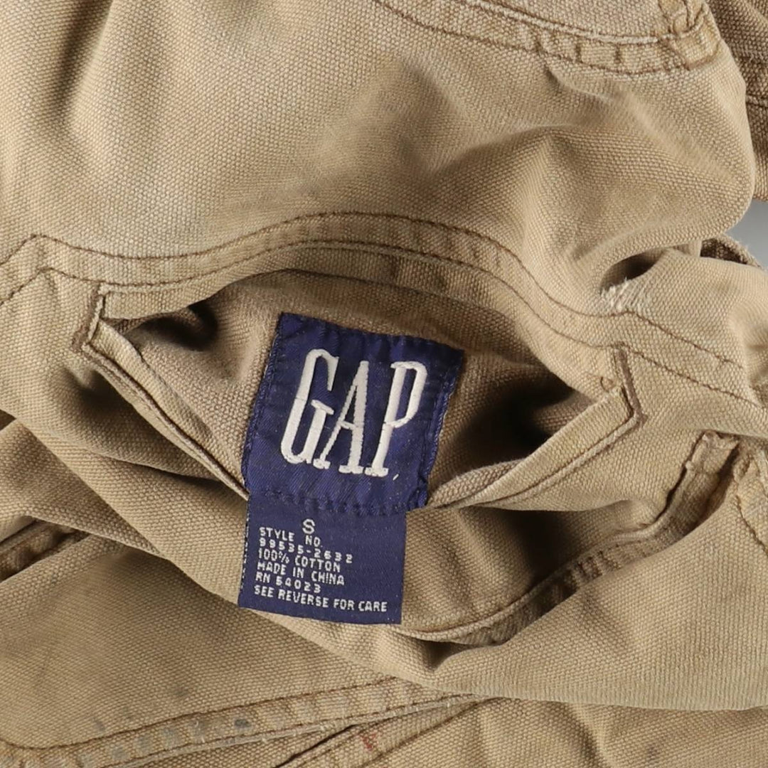 90'S GAP Old Gap Reversible Duck Hunting Jacket Men's S Vintage cotton Beige type Vintage Second Hand