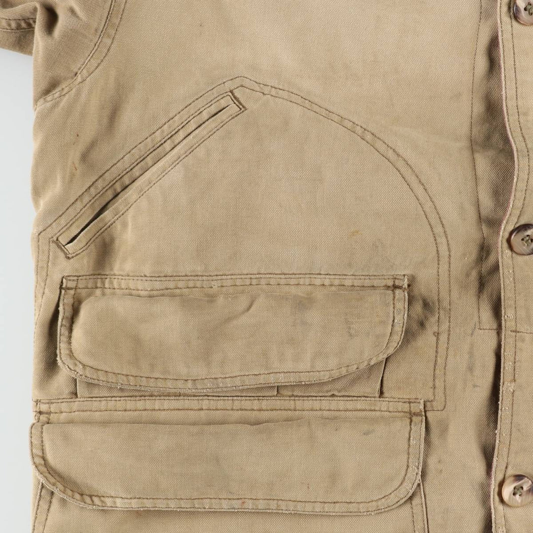 90'S GAP Old Gap Reversible Duck Hunting Jacket Men's S Vintage cotton Beige type Vintage Second Hand