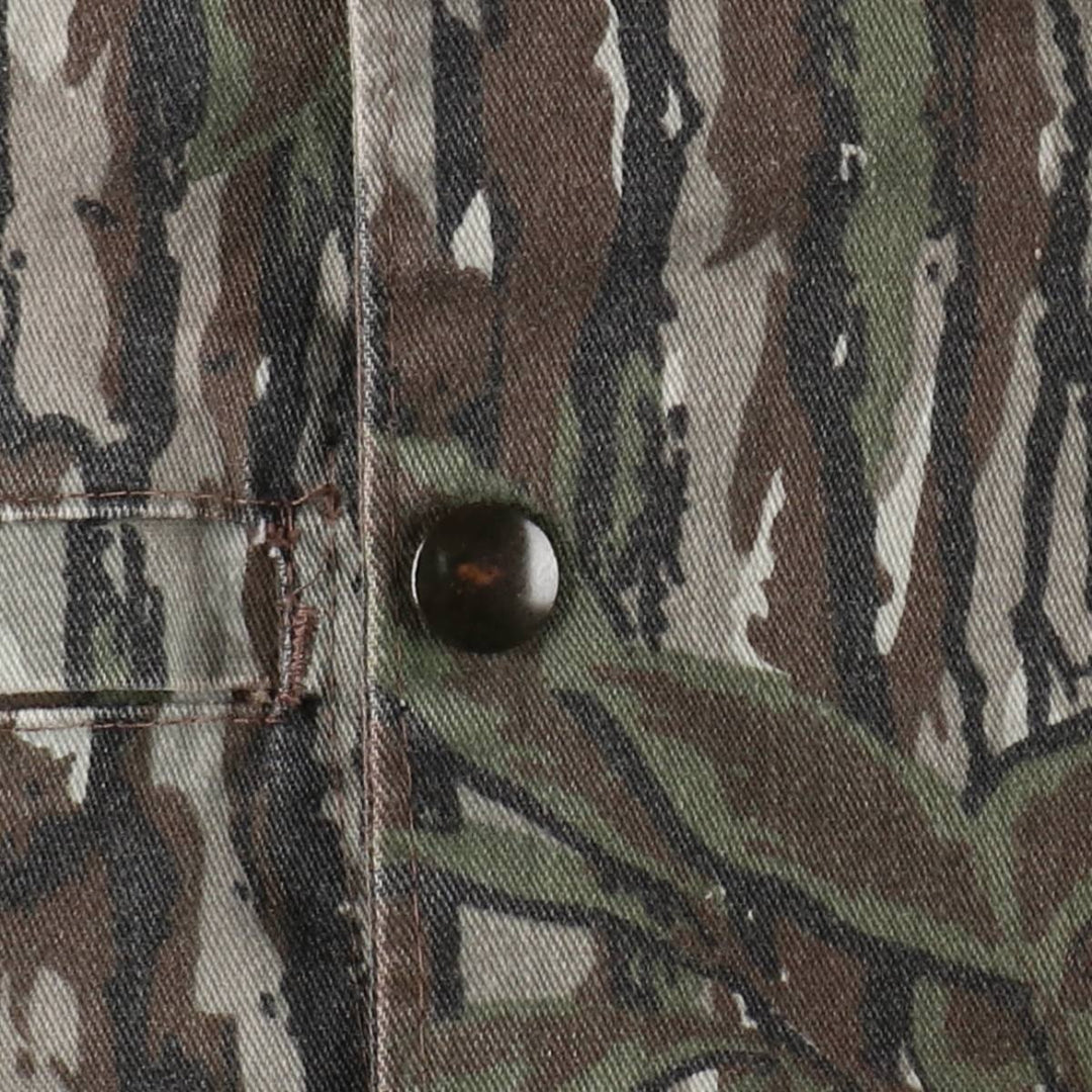 90'S SPARTAN Camouflage Pattern Realtree Camo Poly x Cotton Blouson Men's Size M (Equivalent) Vintage cotton brown type Vintage Second Hand