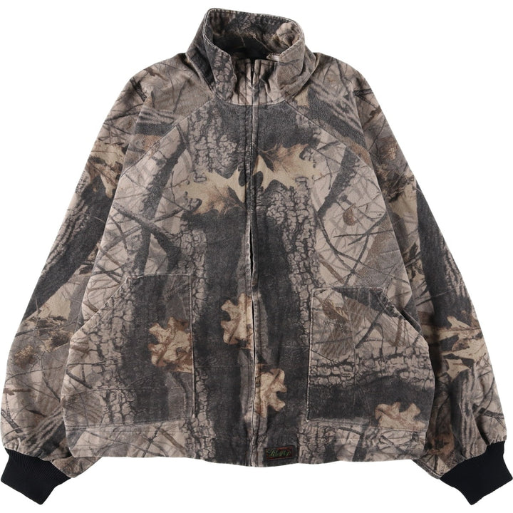 Liberty LIBERTY Camouflage Pattern Real Tree Camo Cotton Jacket Men's Size L (approx.) unclear Khaki type Vintage Second Hand
