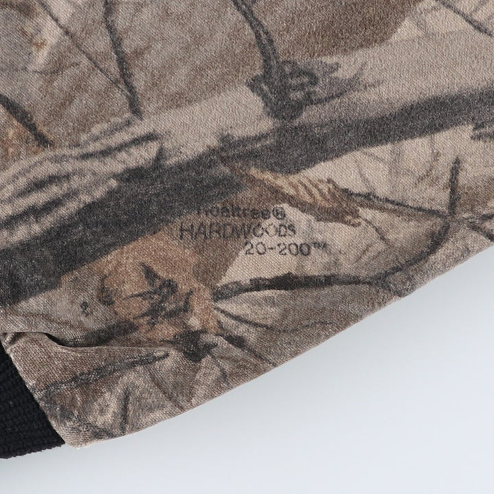 Liberty LIBERTY Camouflage Pattern Real Tree Camo Cotton Jacket Men's Size L (approx.) unclear Khaki type Vintage Second Hand
