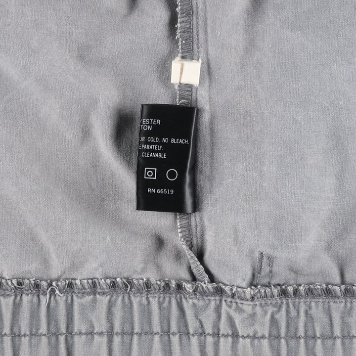 1990'S Ocean Pacific Silver Tag Poly/Cotton Jacket, Men's Size L (approx.), Vintage polyester gray type Vintage Second Hand