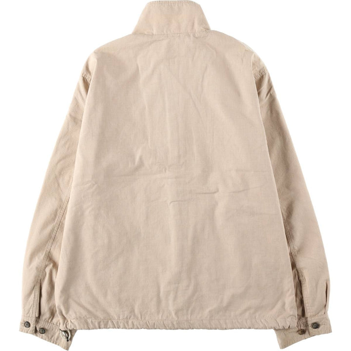 Ralph Lauren POLO GOLF houndstooth pattern cotton jacket, men's size M (approx.) cotton Beige type Vintage Second Hand