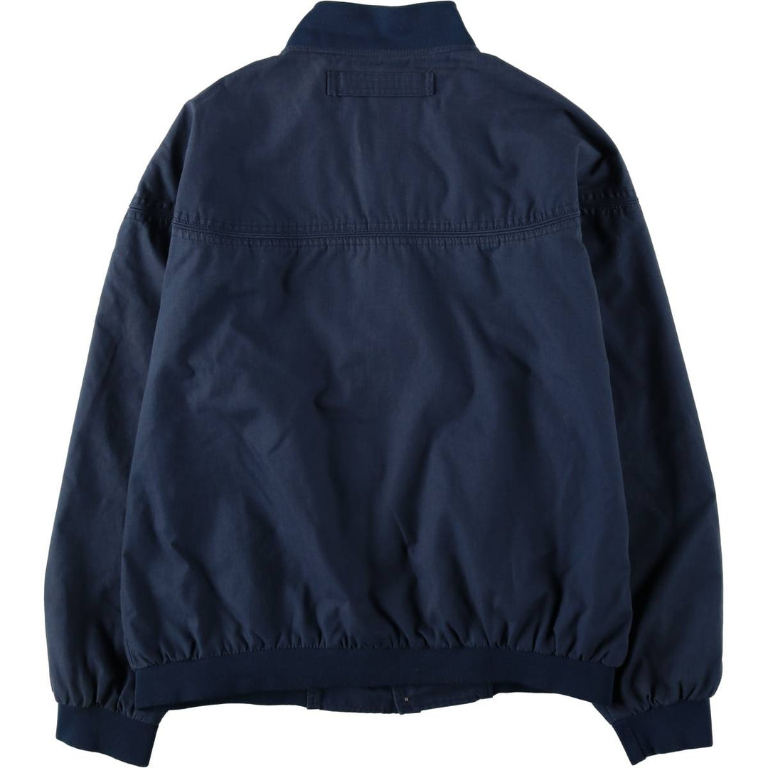 90s-00'S HABAND Derby Jacket Cup Shoulder Jacket Men's XXL equivalent unclear navy blue type Vintage Second Hand