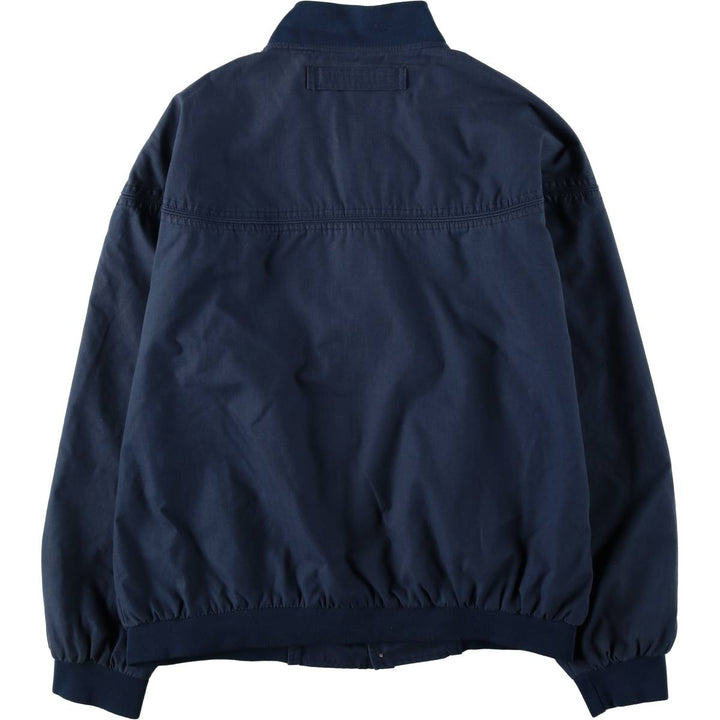 90s-00'S HABAND Derby Jacket Cup Shoulder Jacket Men's XXL equivalent unclear navy blue type Vintage Second Hand