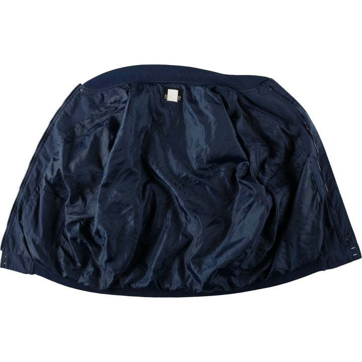90s-00'S HABAND Derby Jacket Cup Shoulder Jacket Men's XXL equivalent unclear navy blue type Vintage Second Hand