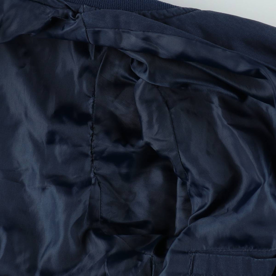 90s-00'S HABAND Derby Jacket Cup Shoulder Jacket Men's XXL equivalent unclear navy blue type Vintage Second Hand