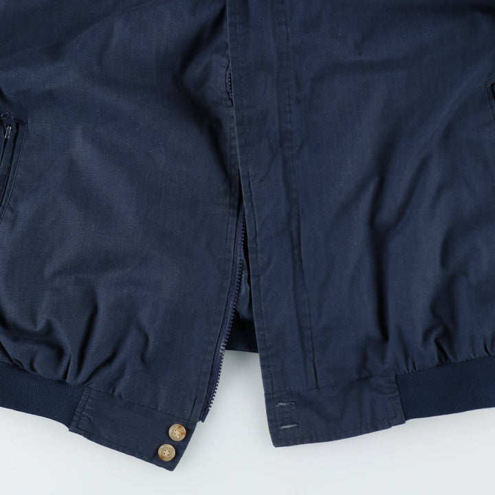 90s-00'S HABAND Derby Jacket Cup Shoulder Jacket Men's XXL equivalent unclear navy blue type Vintage Second Hand