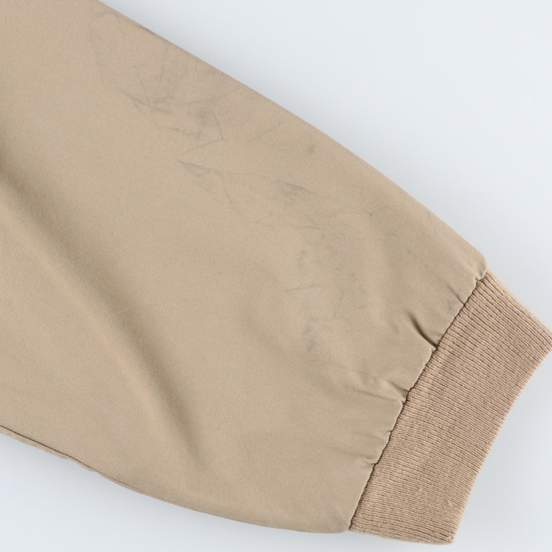 Vintage 80s-90'S Town Craft Derby Jacket, Cup Shoulder, Men's XL cotton Beige type Vintage Second Hand